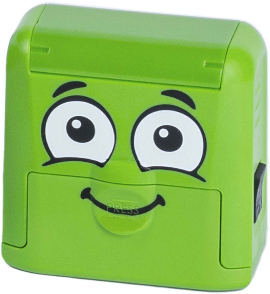 DIY MARKY textile and school stamp - green