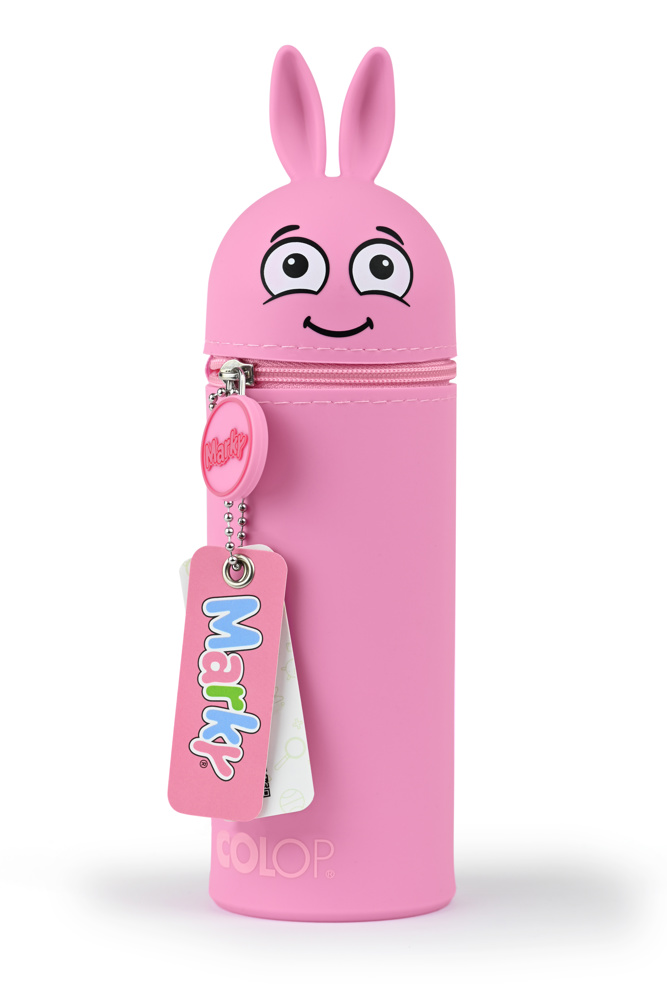 MARKY silicone pencil case - pink